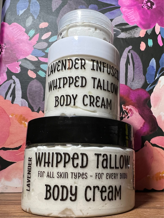 LAVENDER Whipped Tallow Body Cream