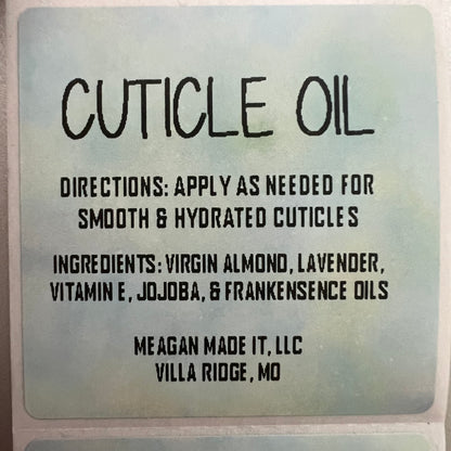 Cuticle Oil